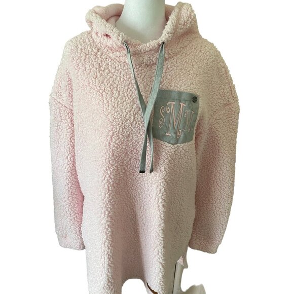 Marley Lilly Sherpa Type Hoodie Sweatshirt Size S/M - Picture 1 of 5